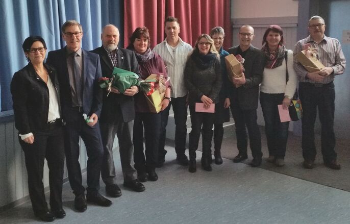 Ehrung verdienter Bürger beim Neujahrsempfang